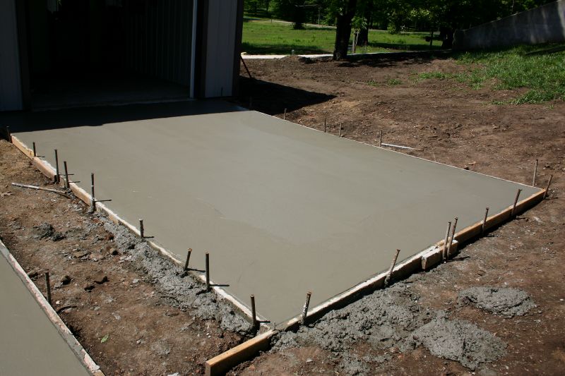 Concrete Pad Construction