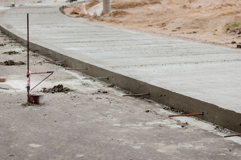 Sidewalk Concrete Construction