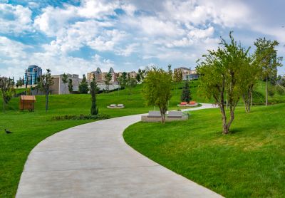 Walkway Concrete Installation