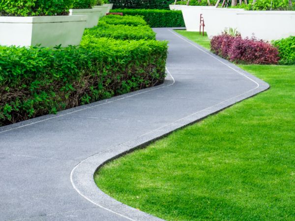 Walkway Curb Installation in Danbury