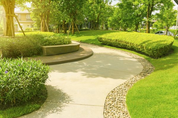 Cement Walkway Installation in Danbury