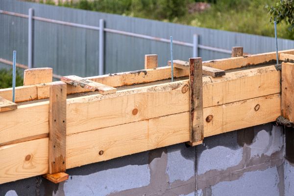 Poured Wall Construction in Danbury