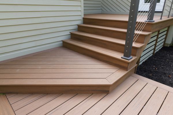 Patio Staircase Construction in Danbury