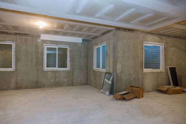 Basement Concrete Installation in Danbury