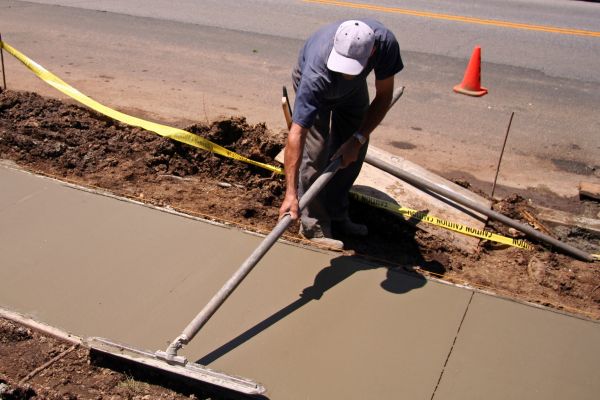 Cost of Sidewalk Building in Danbury