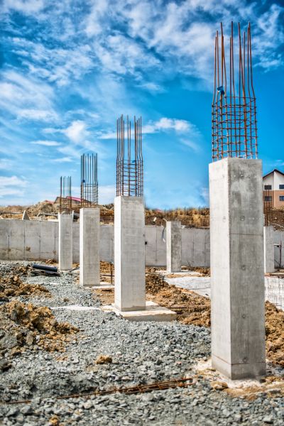 Concrete Footer Pouring in Danbury