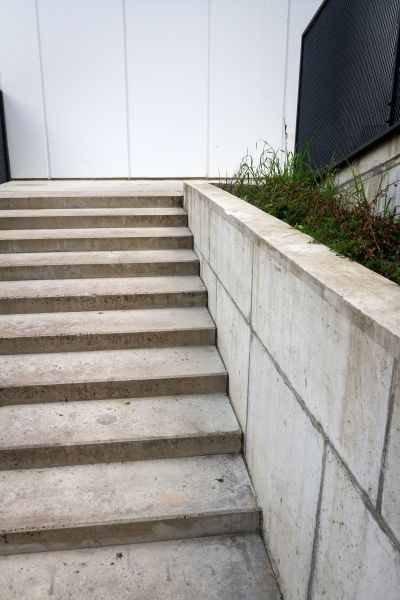 Cement Stair Installation in Danbury