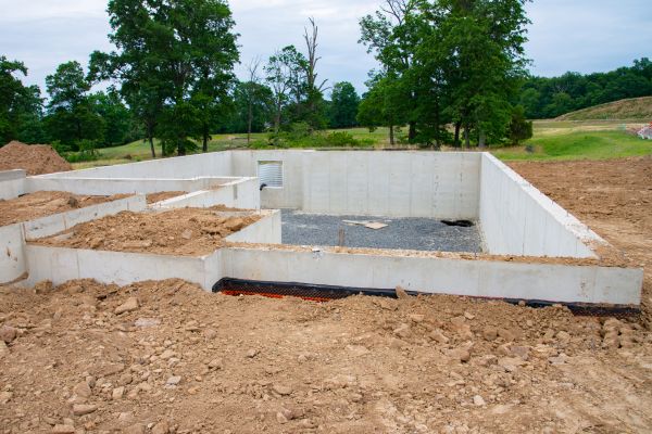 Basement Foundation Pouring in Danbury