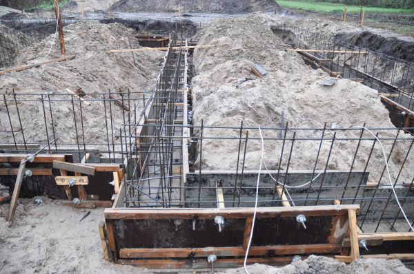 House Footing Construction in Danbury