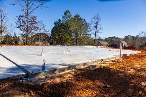 Concrete Slab Construction in Danbury