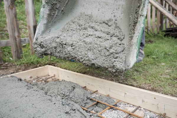 Yard Concrete Pouring in Danbury