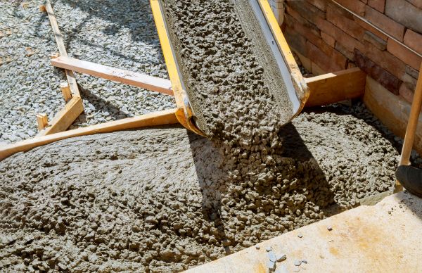 Cement Walkway Pouring in Danbury