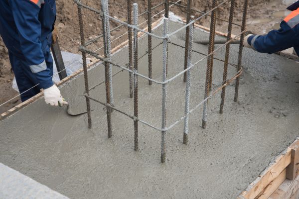 Foundation Pad Construction in Danbury