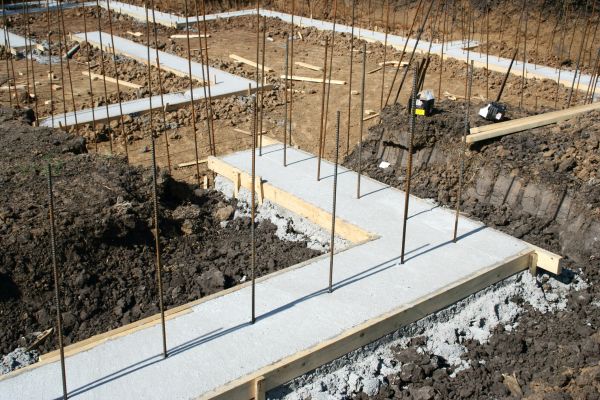 Cost of Footing Construction in Danbury