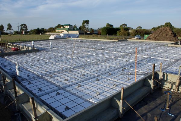 Barn Pad Construction in Danbury