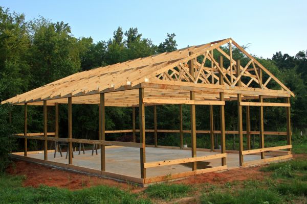 Barn Pad Installation in Danbury