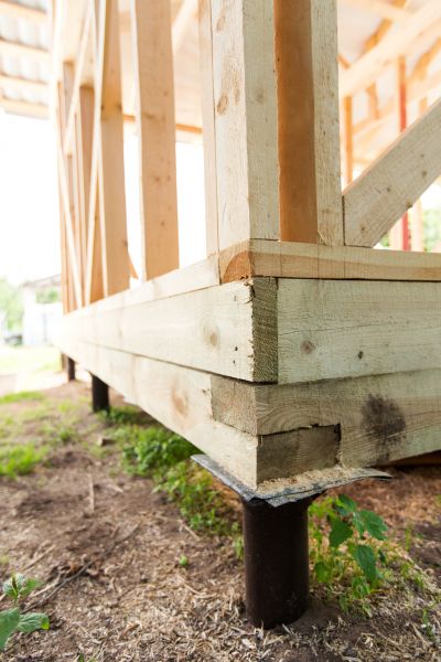 Barn Footing Construction in Danbury