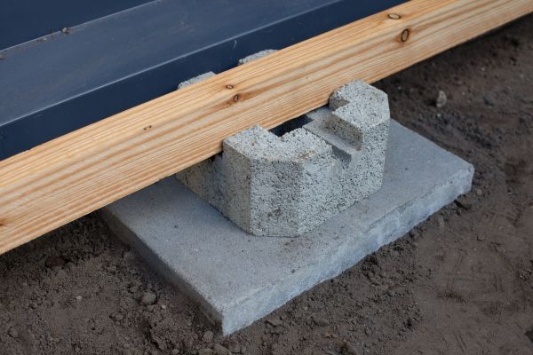 Deck Footing Construction in Danbury