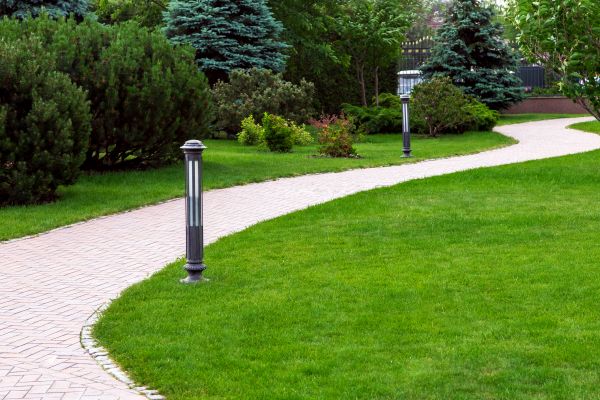 Backyard Sidewalk Installation in Danbury